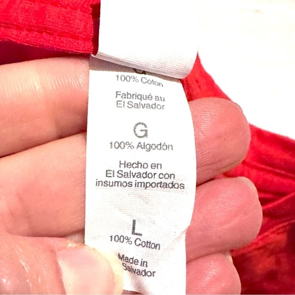 Daytona Beach Florida Bike Week Studded Red Motorcycle T-Shirt Women's L Large - Picture 8 of 8